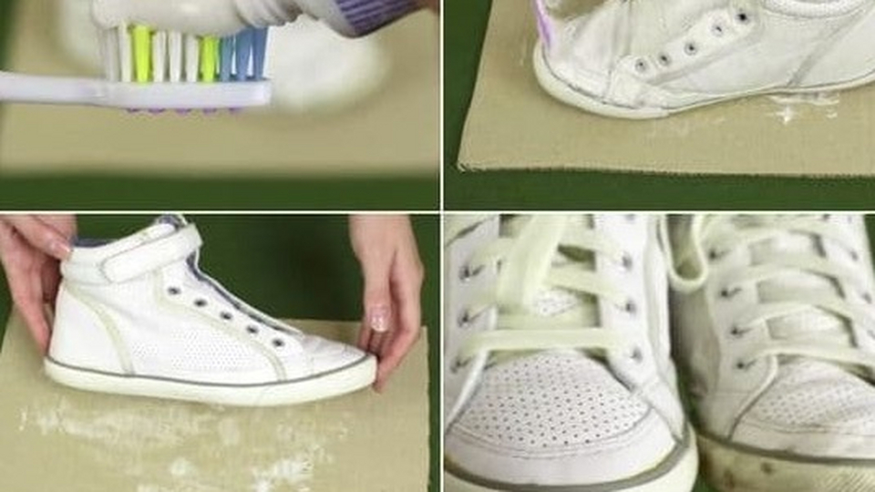 Как отбелить кроссовки