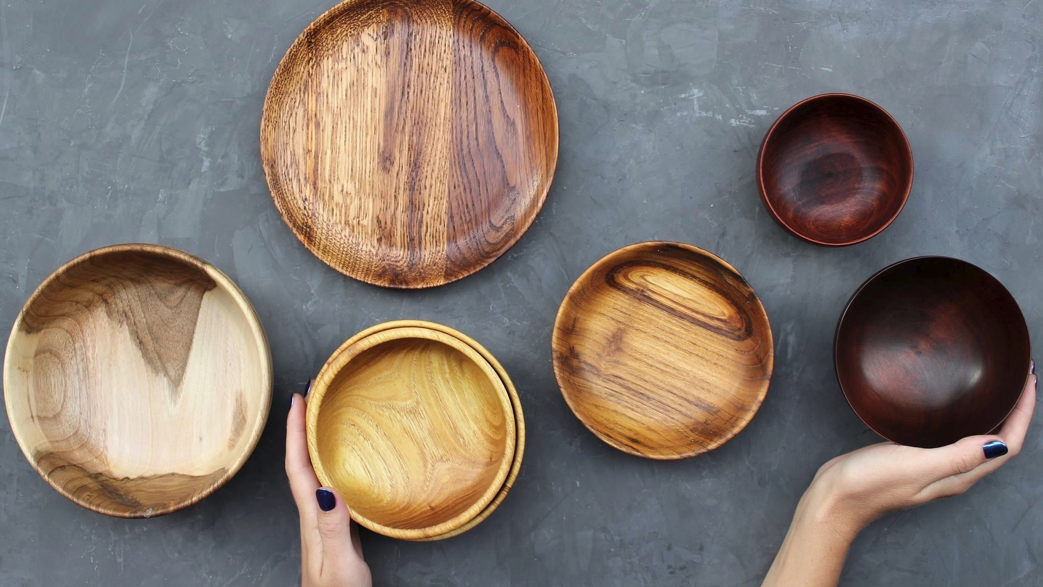 Необычная деревянная посуда